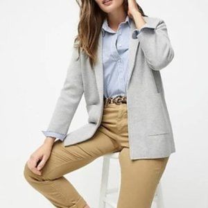 J. Crew Sophie Open-front Sweater Blazer J0244 Size Small in NAVY